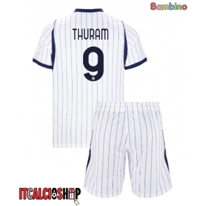 Inter Milan Marcus Thuram #9 Seconda Maglia Bambino 2026-27 Manica Corta (+ Pantaloni corti)